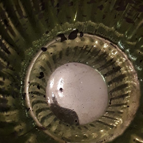 Trio of Metallic Glass Candle Holders Small Size Metallic Colors NEW - Picture 5 of 9